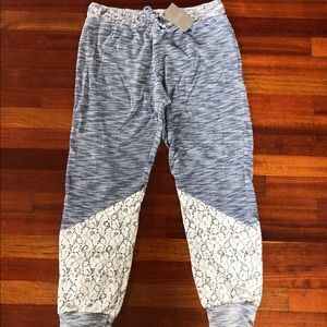 NWT Anthropologie Puella Joggers L